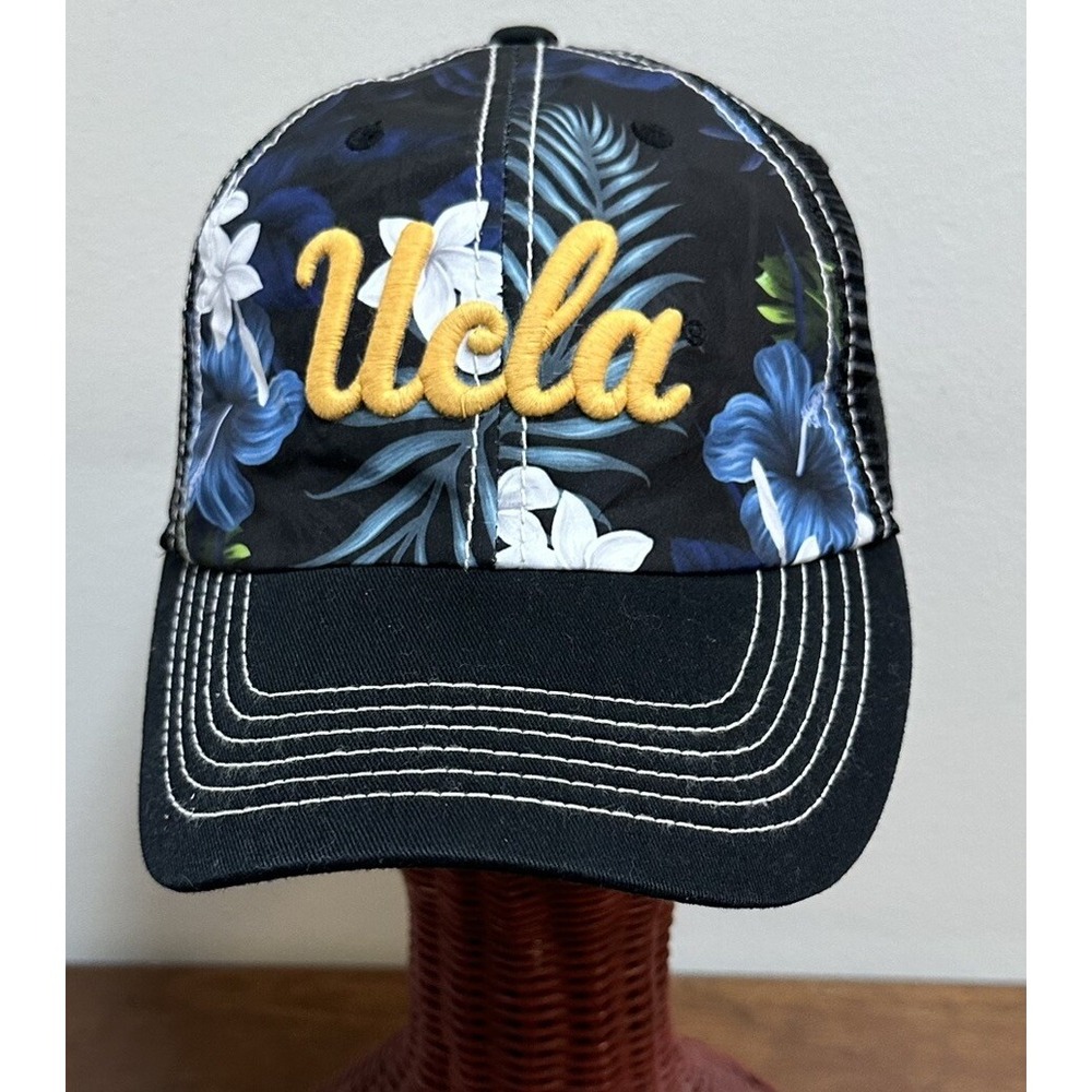 VTG UCLA Bruins College Hawaiian Snapback Trucker Baseball Hat Cap